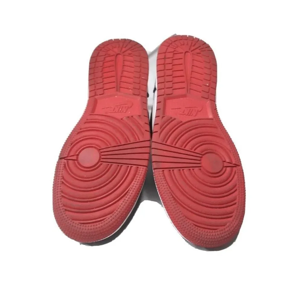 Nike Air Jordan 1 Shoes Mid GS Gym Red Black White  Size 6.5 Y